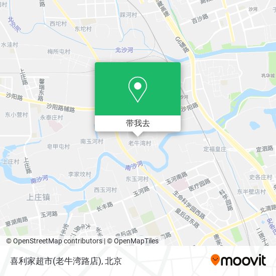 喜利家超市(老牛湾路店)地图