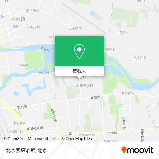 北京照康诊所地图