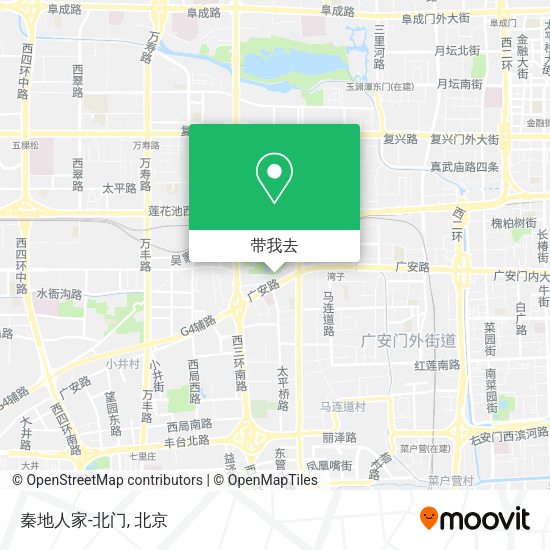 秦地人家-北门地图