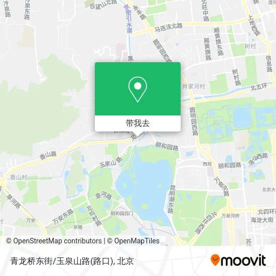 青龙桥东街/玉泉山路(路口)地图