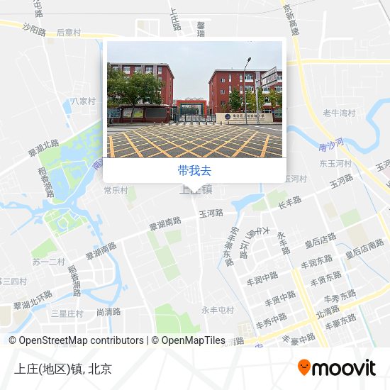 上庄(地区)镇地图