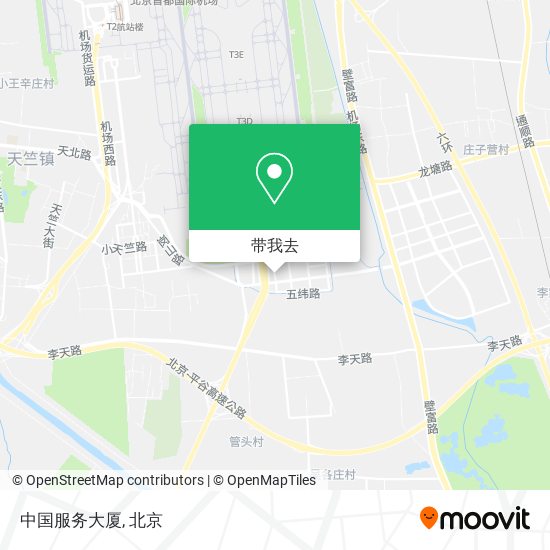 中国服务大厦地图