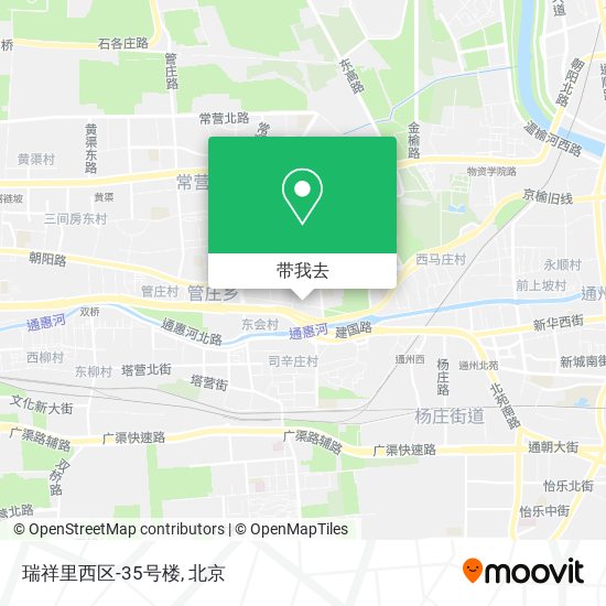 瑞祥里西区-35号楼地图