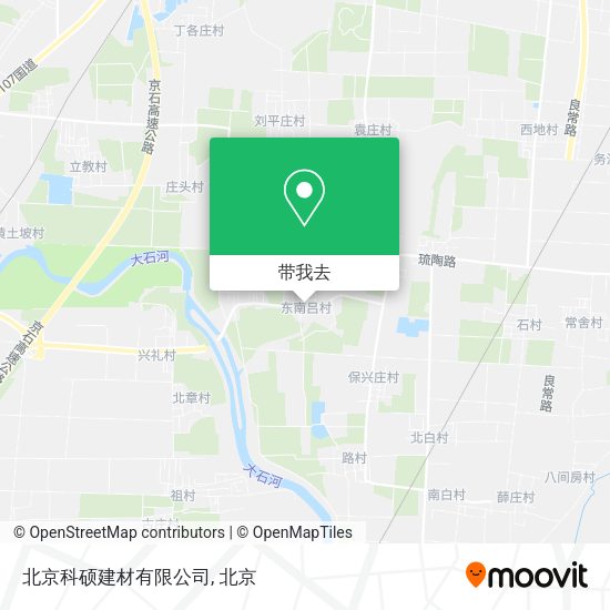 北京科硕建材有限公司地图