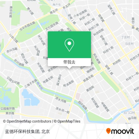 蓝德环保科技集团地图