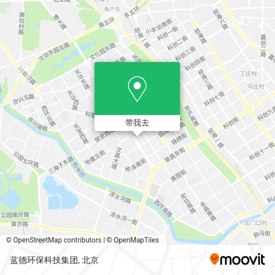蓝德环保科技集团地图