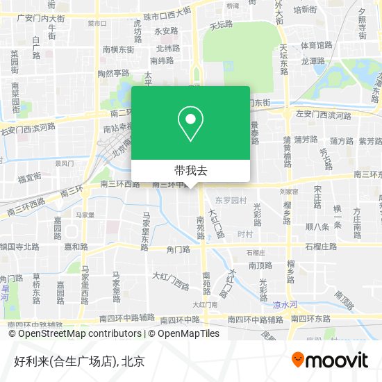 好利来(合生广场店)地图