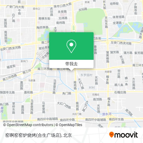 窑啊窑窑炉烧烤(合生广场店)地图