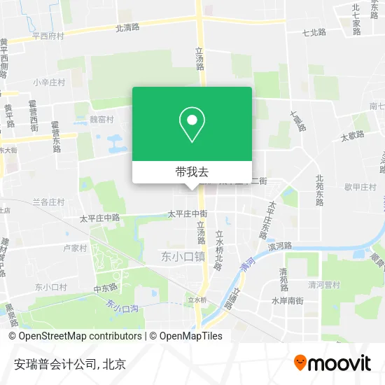 安瑞普会计公司地图