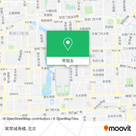 紫禁城角楼地图