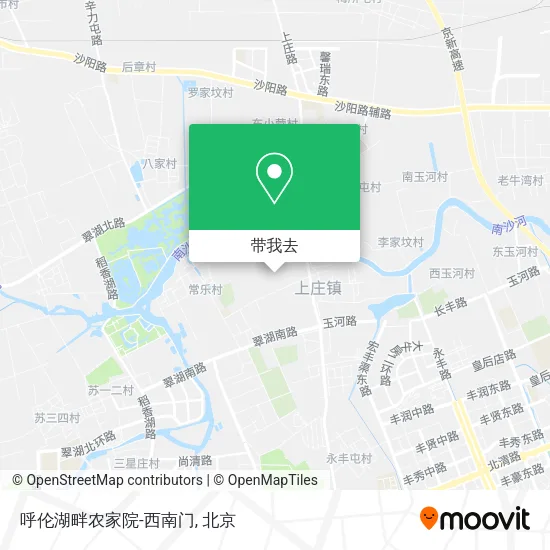 呼伦湖畔农家院-西南门地图