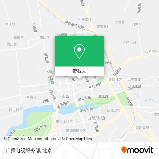 广播电视服务部地图