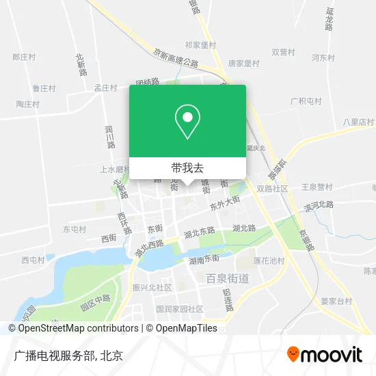 广播电视服务部地图