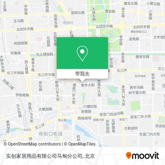 实创家居用品有限公司马甸分公司地图