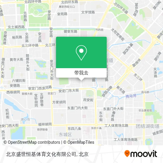 北京盛世恒基体育文化有限公司地图