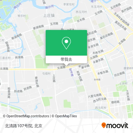 北清路107号院地图