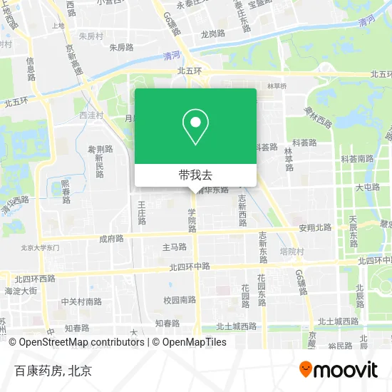 百康药房地图