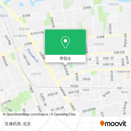 百康药房地图