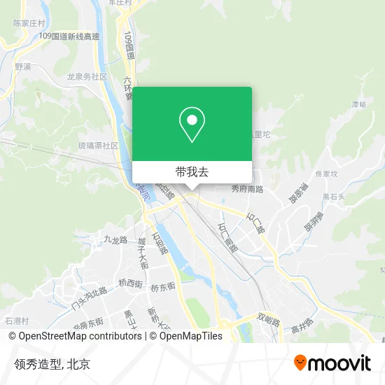 领秀造型地图