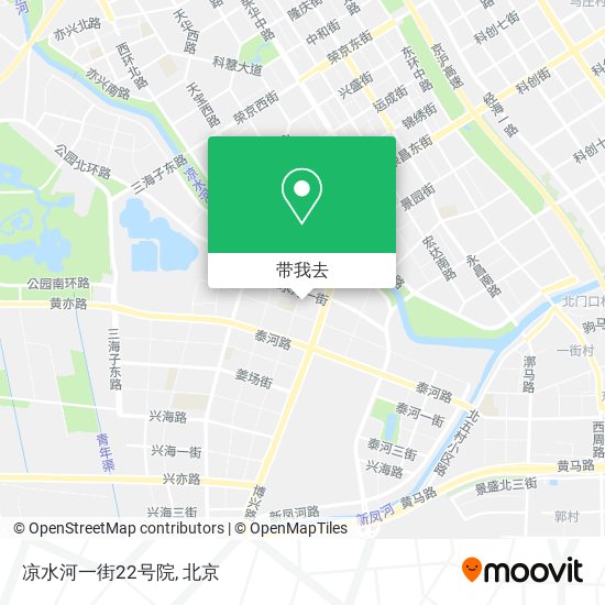 凉水河一街22号院地图