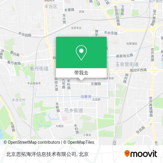 北京思拓海洋信息技术有限公司地图