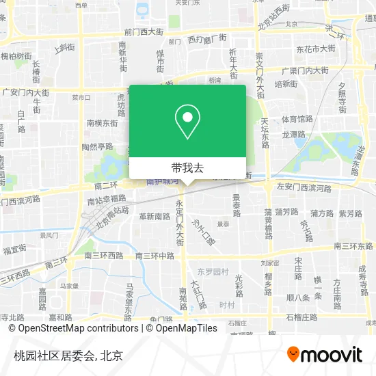 桃园社区居委会地图
