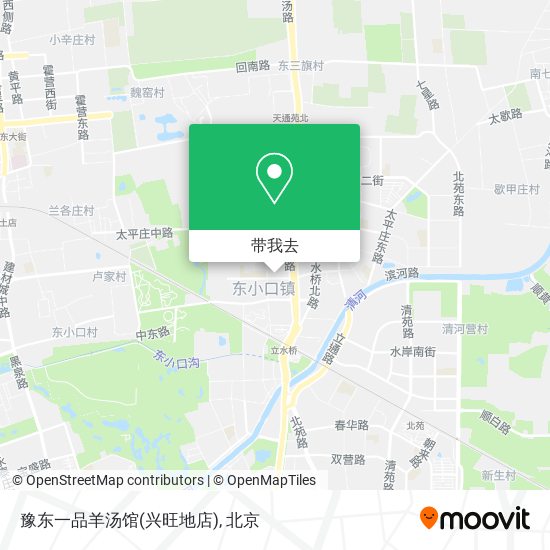 豫东一品羊汤馆(兴旺地店)地图