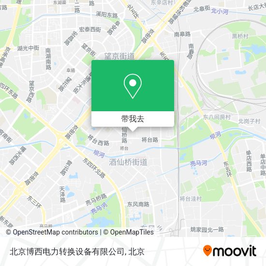 北京博西电力转换设备有限公司地图