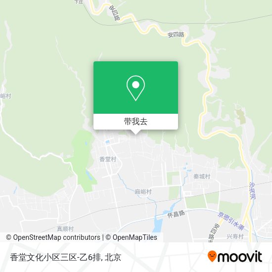 香堂文化小区三区-乙6排地图