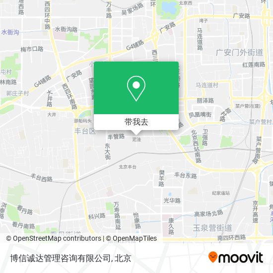 博信诚达管理咨询有限公司地图