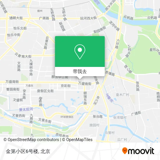 金第小区6号楼地图