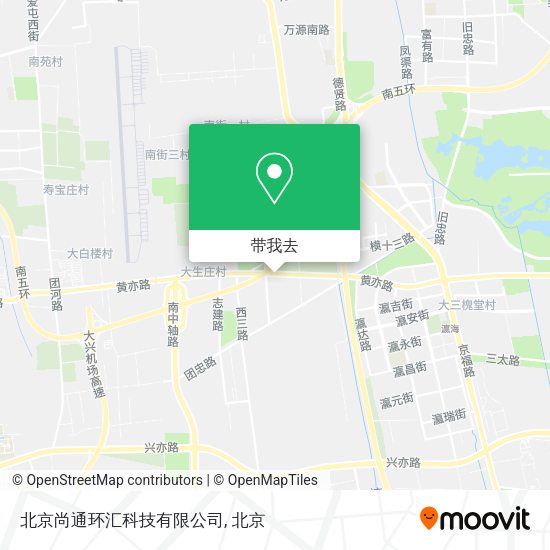 北京尚通环汇科技有限公司地图