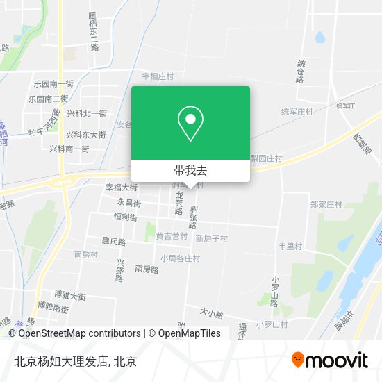 北京杨姐大理发店地图