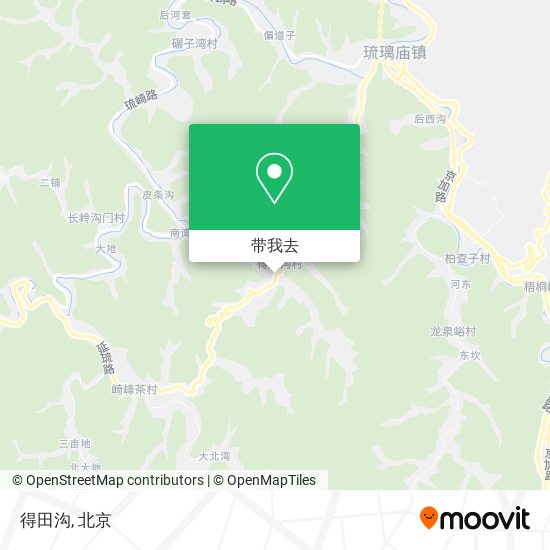 得田沟地图
