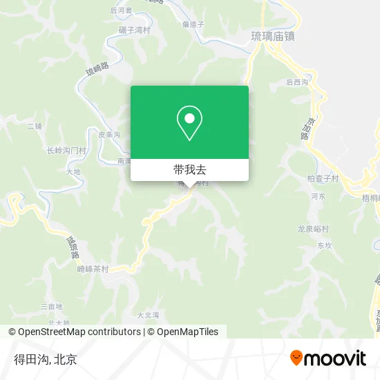 得田沟地图