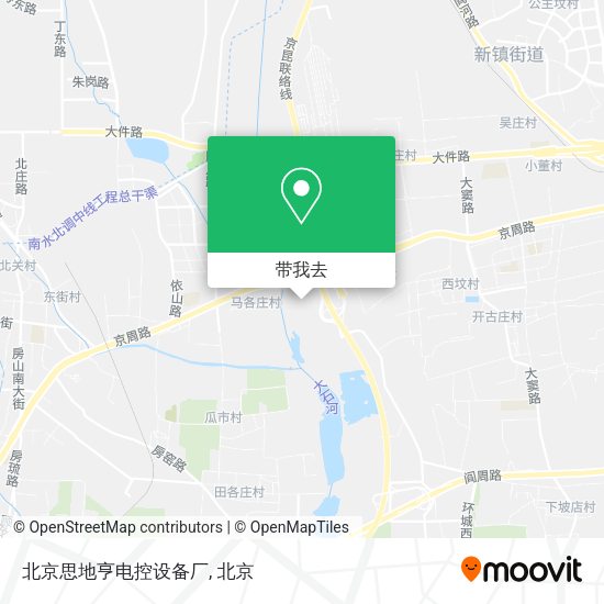 北京思地亨电控设备厂地图