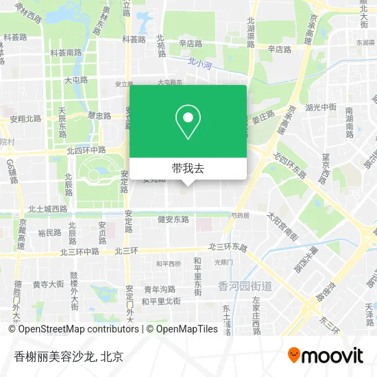 香榭丽美容沙龙地图