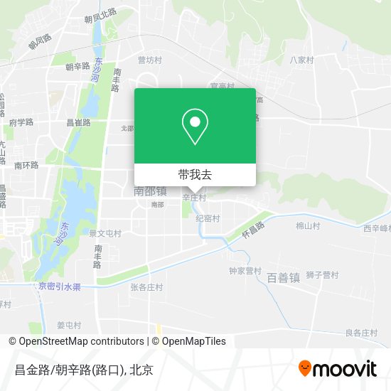 昌金路/朝辛路(路口)地图