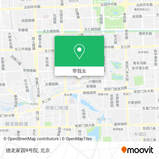 德龙家园9号院地图