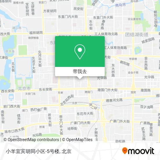 小羊宜宾胡同小区-5号楼地图