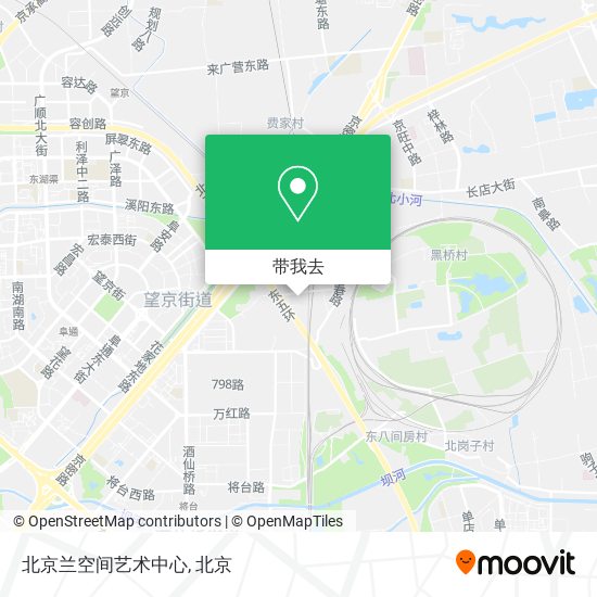 北京兰空间艺术中心地图