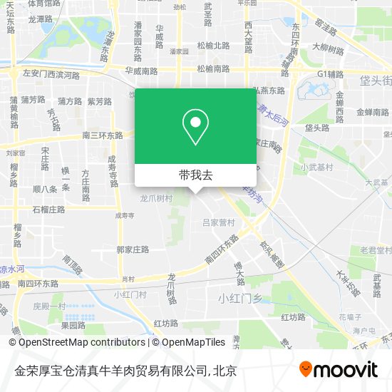 金荣厚宝仓清真牛羊肉贸易有限公司地图