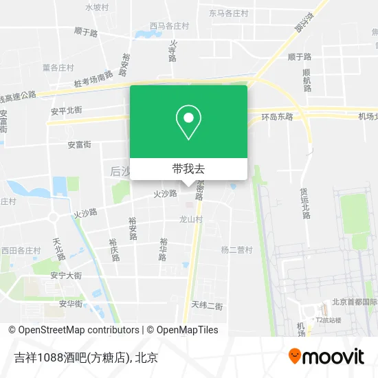 吉祥1088酒吧(方糖店)地图