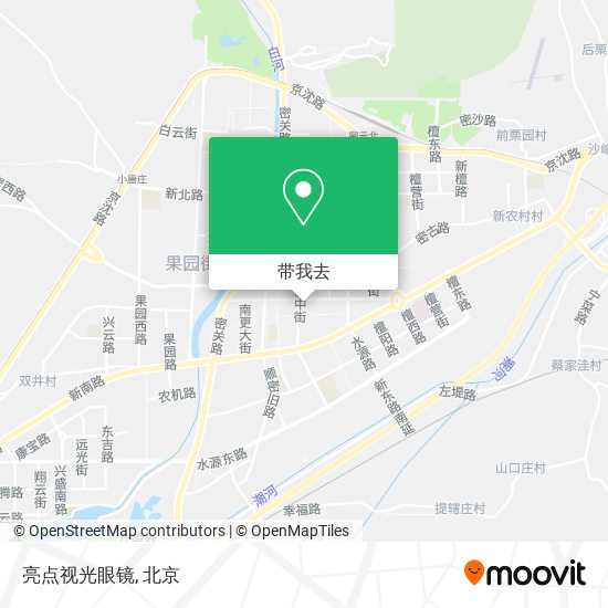 亮点视光眼镜地图