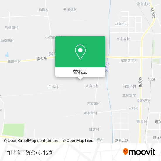百世通工贸公司地图