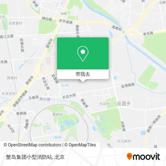 蟹岛集团小型消防站地图