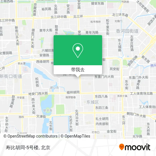 寿比胡同-5号楼地图