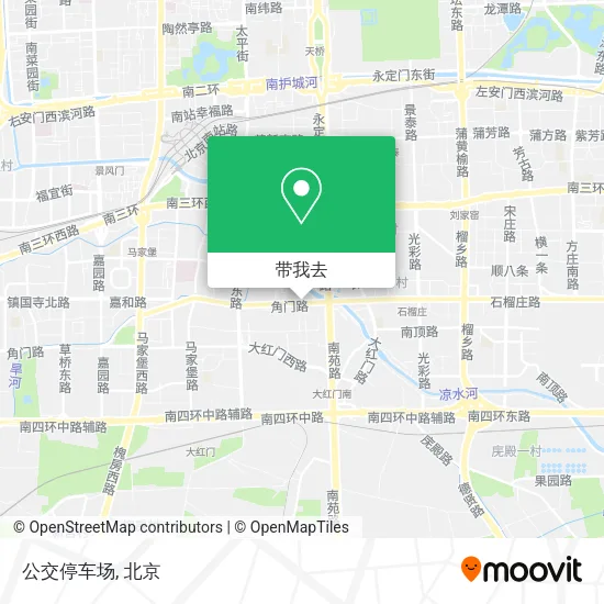 公交停车场地图