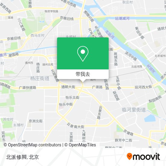 北派修脚地图