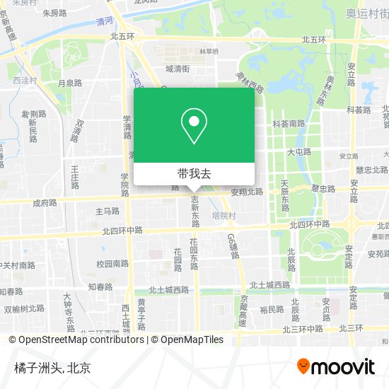 橘子洲头地图
